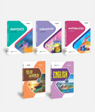 Hindi + English + Physics + Chemistry + Mathematics | Class 12 (PCM) | Set of 5 | Textbook