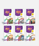 Hindi + English + Sanskrit + Samajik Vigyan + Vigyan + Ganit | Class 10 | Set of 6 | Pariksha Adhyayan