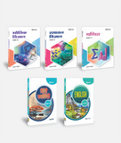 Hindi + English + Ganit + Bhautik Vigyan + Rasayan Vigyan | Class 11 (PCM) | Set of 5 | Textbook