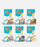 Hindi + English + Sanskrit + Samajik Vigyan + Vigyan + Ganit | Class 9 | Set of 6 | Pariksha Adhyayan