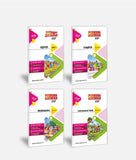 Hindi + English + Environmental Studies + Mathematics | Class 5 | Set of 4 | Pariksha Adhyayan